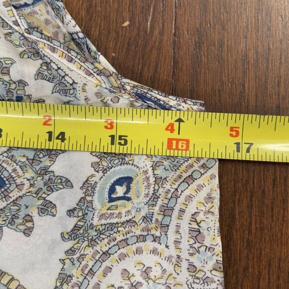 LOLA AUSTRALIA XS 100% Silk Slip Dress Nightie Lingerie Paisley Nightgown Neglig - Picture 4 of 16